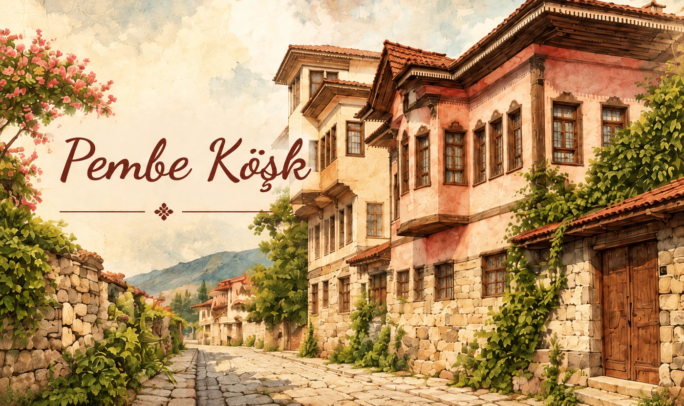 Pembe Köşk (İbrahim Paşa Konağı) — Divriği'nin tarihi konak dokusu